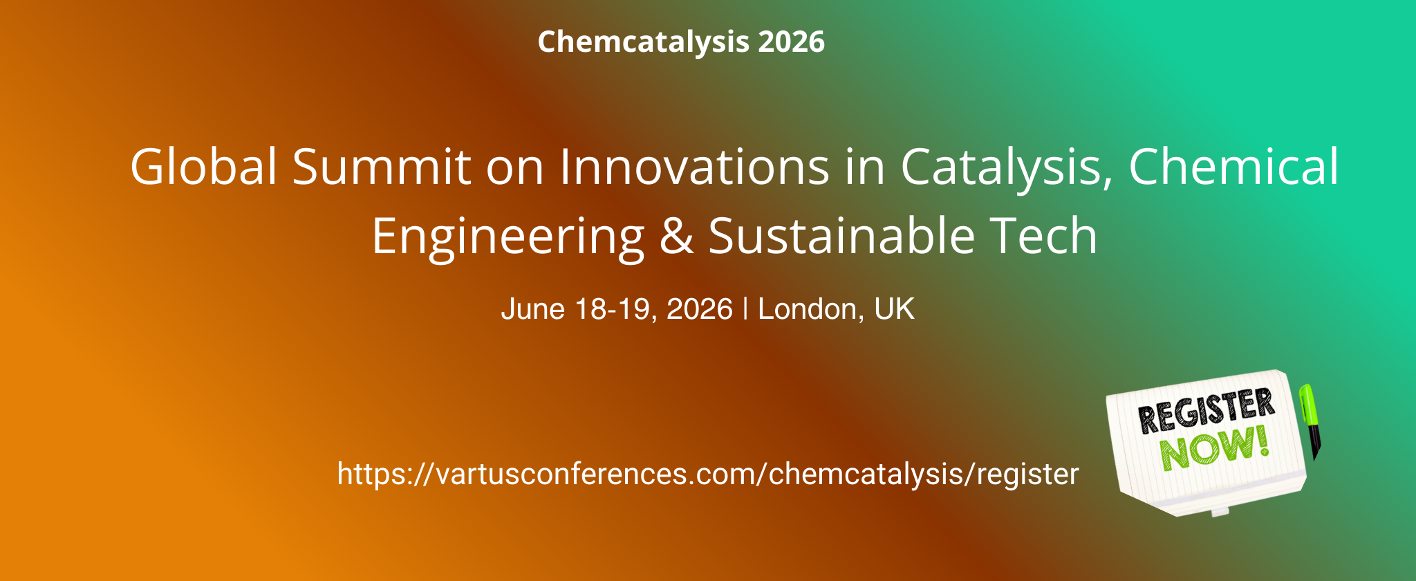 Global Summit on Innovations in Catalysis, Chemical Engineering & Sustainable Tech
